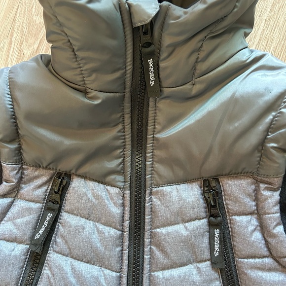 Skechers SKX Boys Hybrid Puffer Jacket - Size 5/6 (M) - EUC - Picture 3 of 6